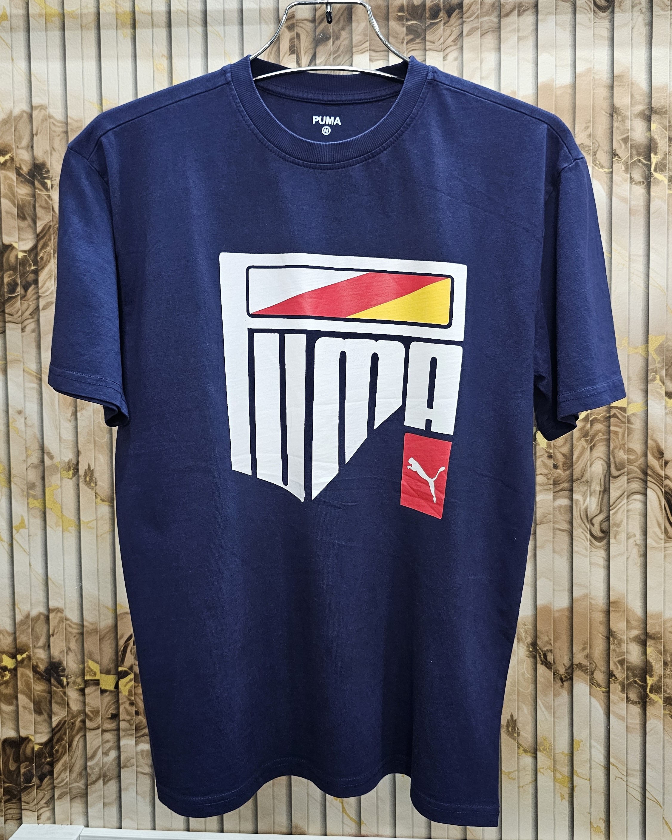 Premium Export Round Neck T-Shirt – Navy | Classic Summer Wear - PU